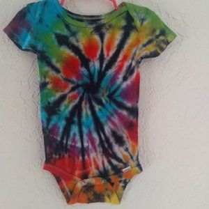 Homemade baby tie dye 18 months